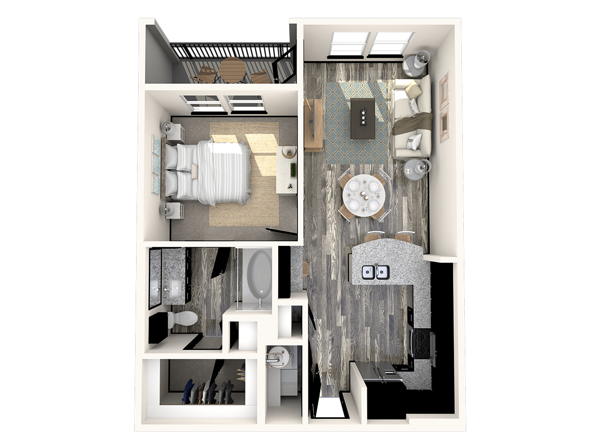 A1B Floorplan